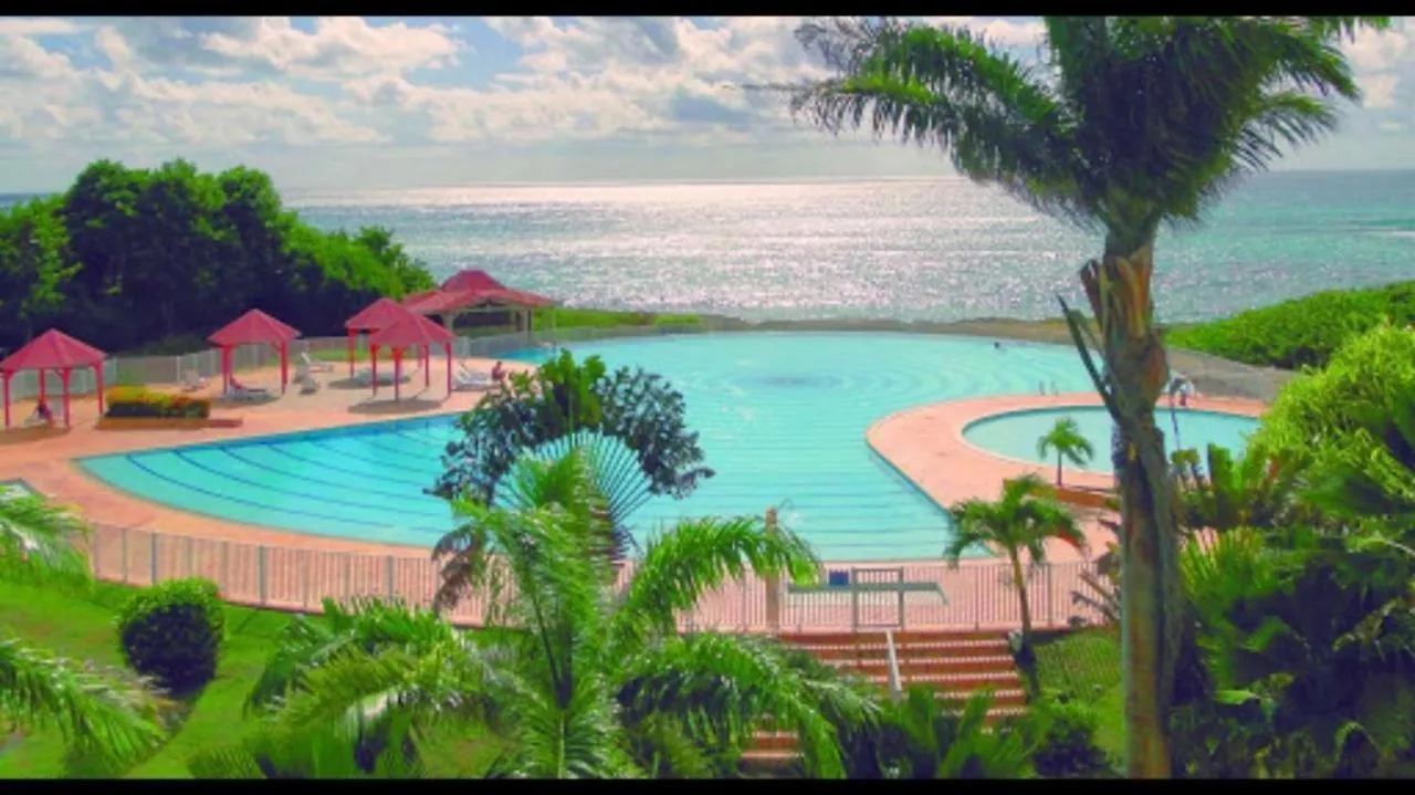 Ti.Maanga Vue Mer Pieds Dans L'Eau Saint-Francois  Guadeloupe